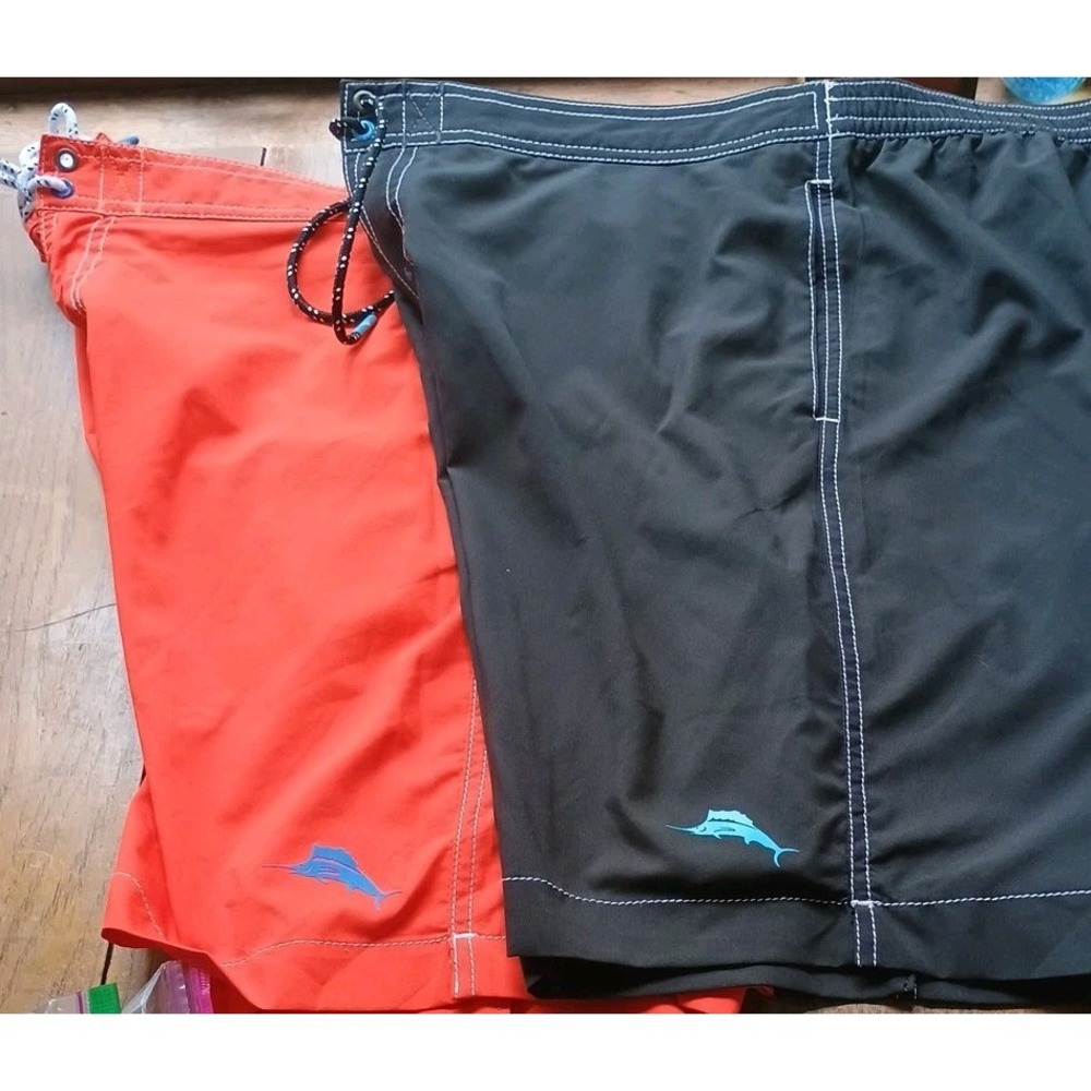 Tommy Bahama Relax Board Shorts Mens Size‎ 36 Pink Swim Trunks Suit Unlined READ